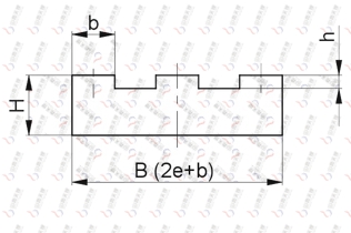 TG-T3 T型三排鏈條導(dǎo)軌